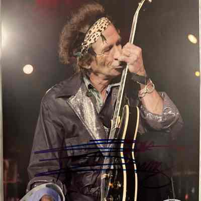 Keith Richard Signed 8x10 Photo (ACE COA)