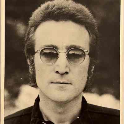 Original 1973 Press Photo John Lennon 8x10