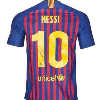 LIONEL MESSI: SIGNED 2018-19 BARCELONA JERSEY (BECKETT)