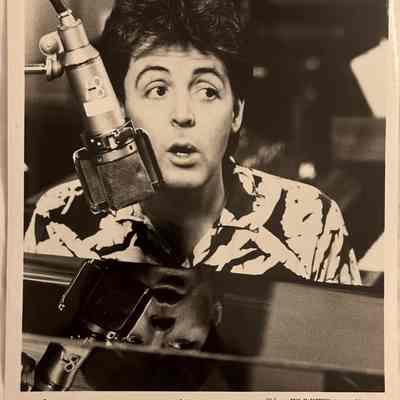Original Photo Paul McCartney