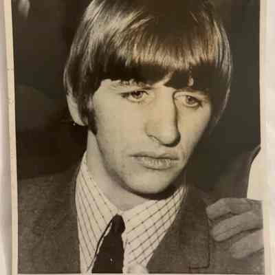 Original 1964 Press Photo Ringo Starr Hospital 6x8