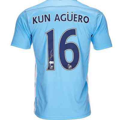 SERGIO AGUERO: SIGNED 2011-12 MANCHESTER CITY JERSEY (BECKETT)