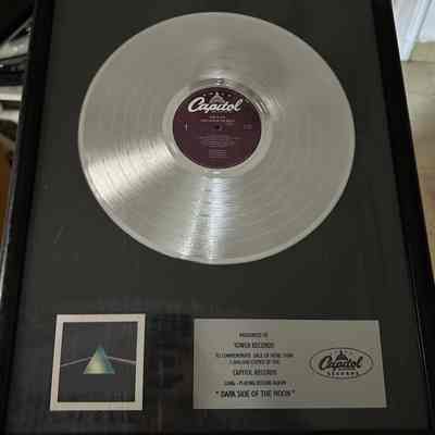 PINK FLOYD "PLATINUM" RECORD AWARD