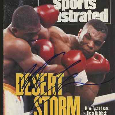 Mike Tyson Signed Sports Illustrated Magazine (JSA COA)