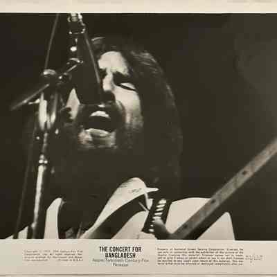 Original 1972 Apple Press Photo George Harrison 8x10 72/135