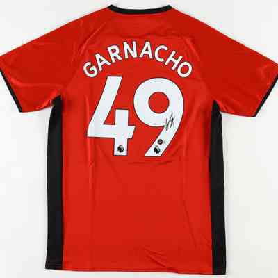 Alejandro Garnacho Signed Jersey (Beckett)