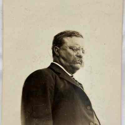 Original Photo Theodore Roosevelt