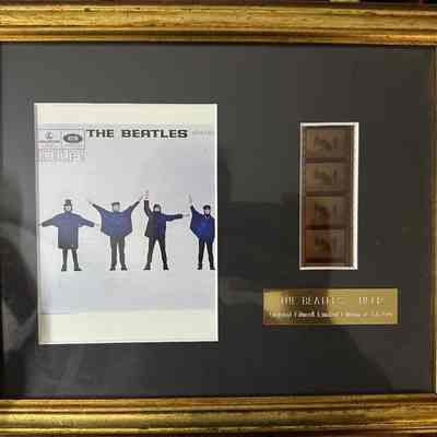 The Beatles 1965 HELP Original 35mm Filmcell
