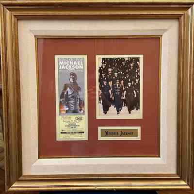 Michael Jackson May 31 1997 Bremen History Tour Concert Ticket