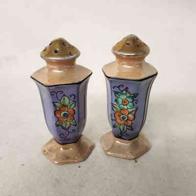 Japanese Lusterware | Salt & Pepper Shakers