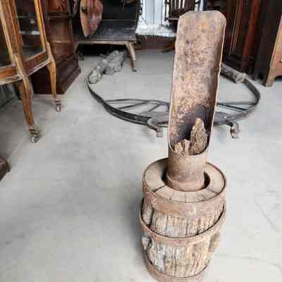 Wood Wheel Axle