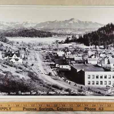 Pagosa Springs looking towards Square Top