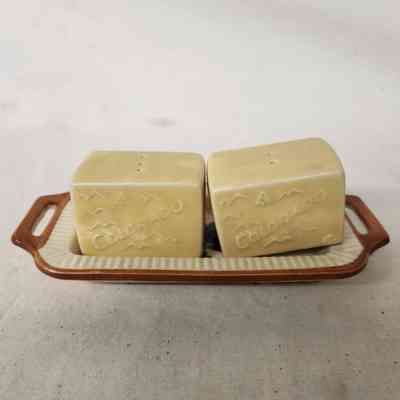 Butter Dish | Salt & Pepper Shakers