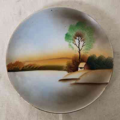 Handpainted Japanese Small Plate