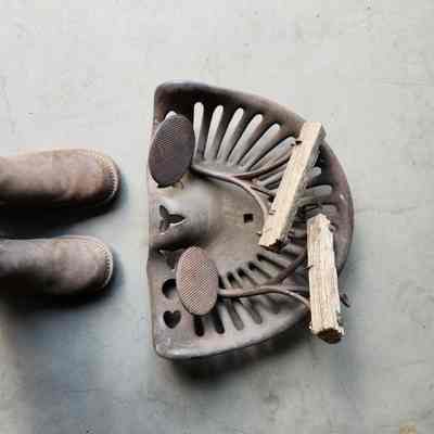 Tractor Seat and Foot Rests