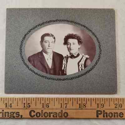 Jule Macht and wife (Belle Flaugh) 1899, Married Nov 27, 1901