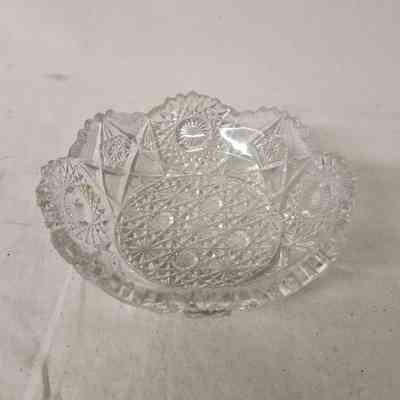 Deepcut Glass Bowl