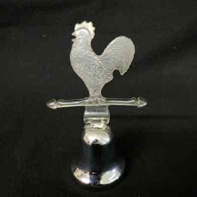 Rooster on Weather Vane Bell