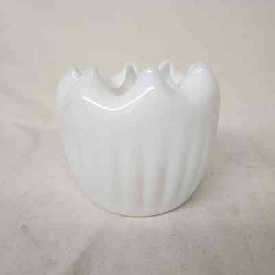 Milk Glass Vase