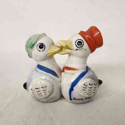 Vintage Kissing Ducks Japanese | Salt & Pepper Shakers