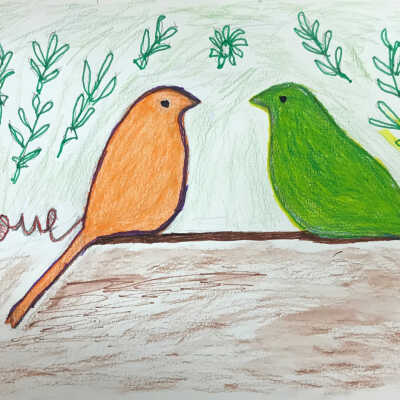Maria Nelita Garcia - Love Birds