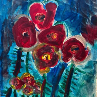Robert Llewellyn - Red Blossoms - Fairmont Health