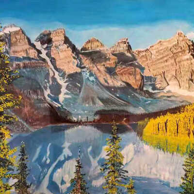 Yi Jaing - Mountain Lake -On Lok Peralta