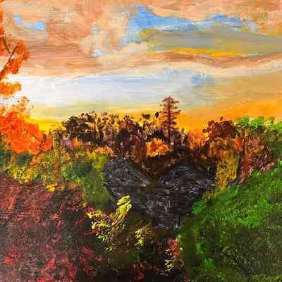 Rhoda Goldman Plaza - Toba Herman - Berkeley Evening