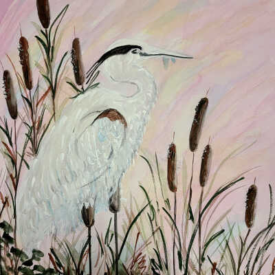 Gayle Wanamaker - Blue Heron