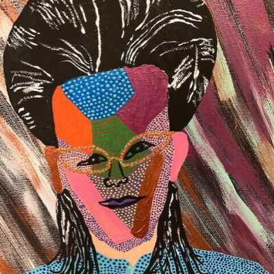 Shirley Keller - Self Portrait - Open Studios