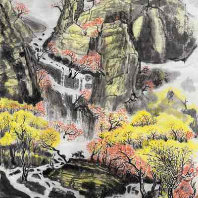 OCT - Qizhen Duan - Spring Blossom - Oak Center Towers