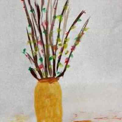 SF Senior Center - Cristina Corpuz - Flowers in Vase