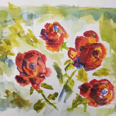 Oakwood Atherton - Sr. Muriel Cameron - Roses
