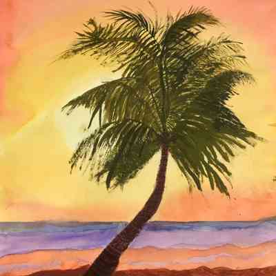 Reutlinger Community - Vaso Paris - Peacefulness of a Palm Tree - Selected