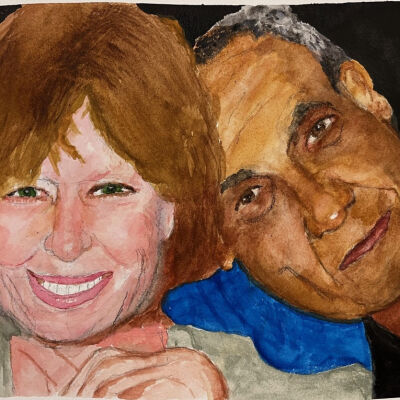 Jack Herman - Toba and Jack - Rhoda Goldman Plaza