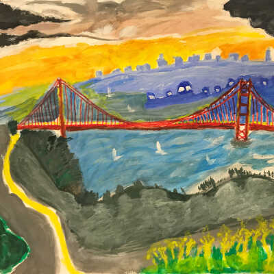 Cecelia De La Cruz - San Francisco Skyline