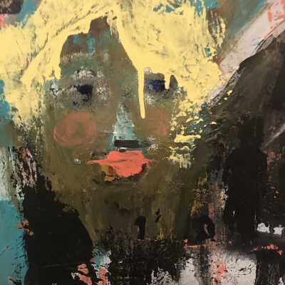 Louise Gibler - Self Portrait - Lytton Gardens