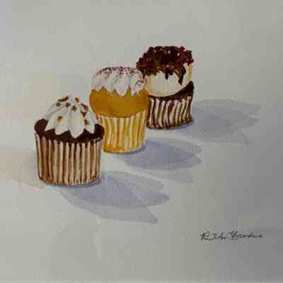 Carlisle - Ruth Brody - Tiny Cupcakes - 7x8 wc