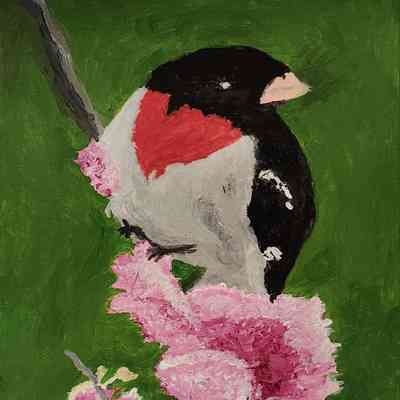Heritage on the Marina - Barbara Andersen - Bird on Branch - Selected