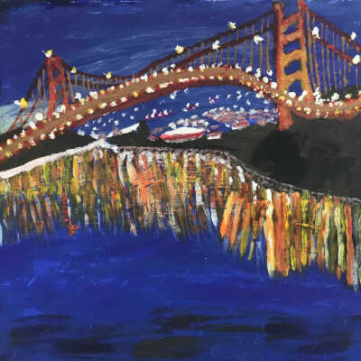 Natee T. Galinato - Golden Gate Reflection 1 - Curry Senior Center