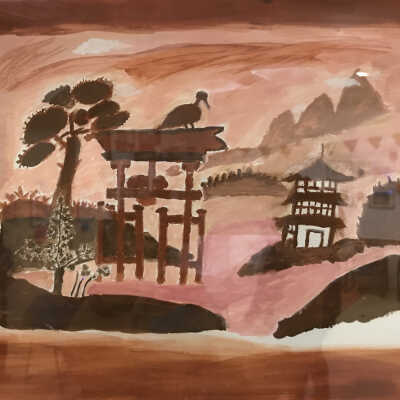 Cecelia De La Cruz - Japanese Pagoda