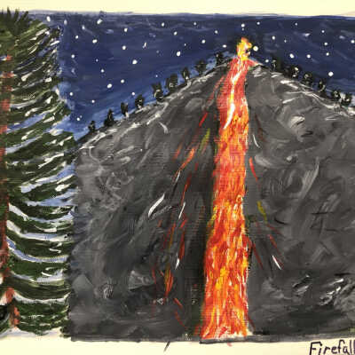 Mary Ann Taylor - Firefall - Open Studios