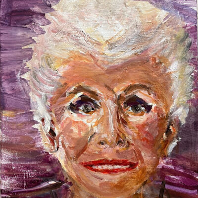 Connie Manning - Self Portrait - Rhoda Goldman Plaza