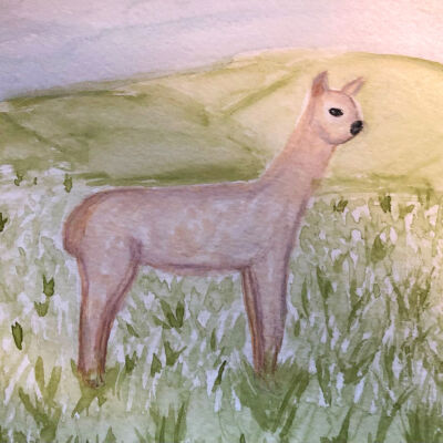 Margaret Schultz Bacon - Lama - Open Studio