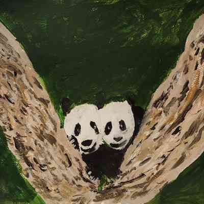 Heritage - Marion Wake - Pandas in Tree