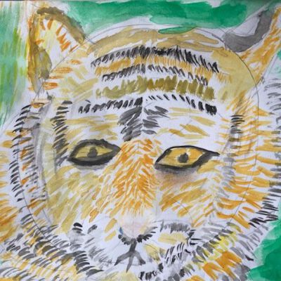 Nadine Whittaker - Tiger Face - Open Studio