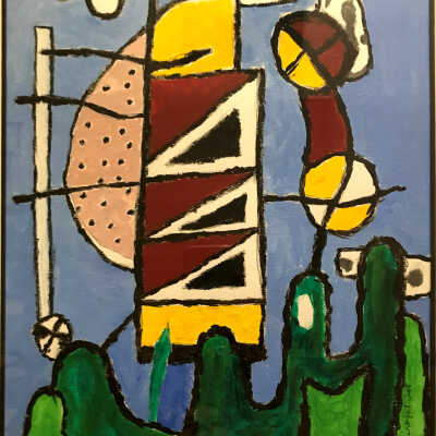 Scott Kirkpatrick - Homage to Fernand Leger - Stella's Care Home