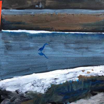 Kathy Phillips - Shore Bird Reflection - Openhouse