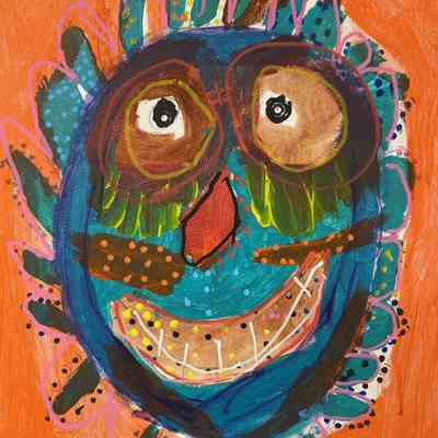 MNC - Anita Zavaleta - The El Salvador Sunshine - 14x11 acrylic on canvas - Selected