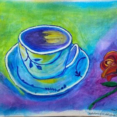 Carol Allen - Tea and Rose - SF Senior Center